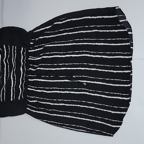 Vince CamutoInkblot Stripe Dress/ SIZE12 - Picture 12 of 14